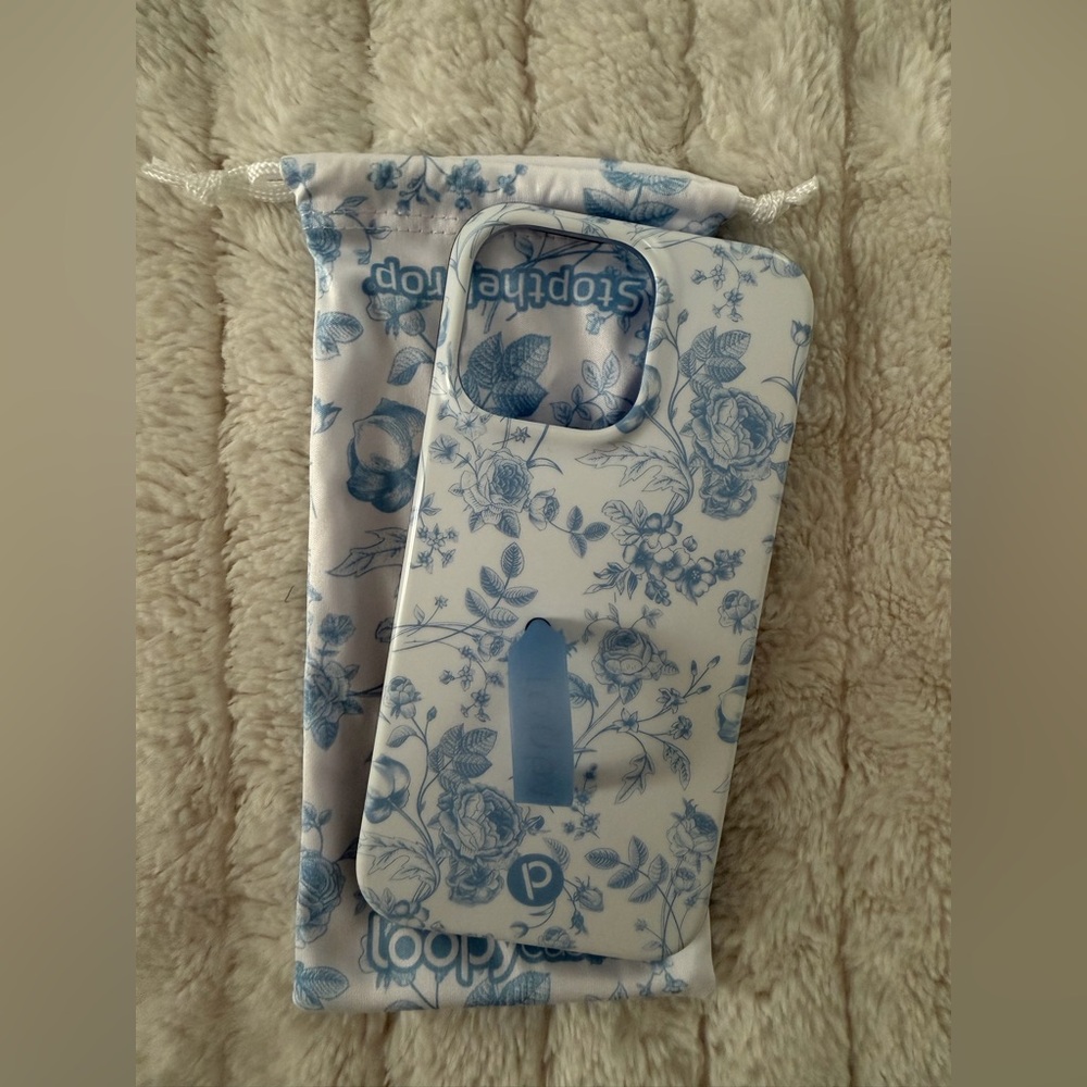 Blue Floral Phone Case